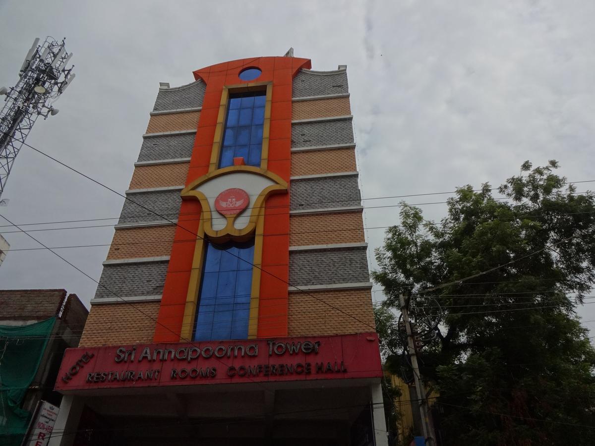 Hotel Sri Annapoorna Tower Madurai Exterior foto