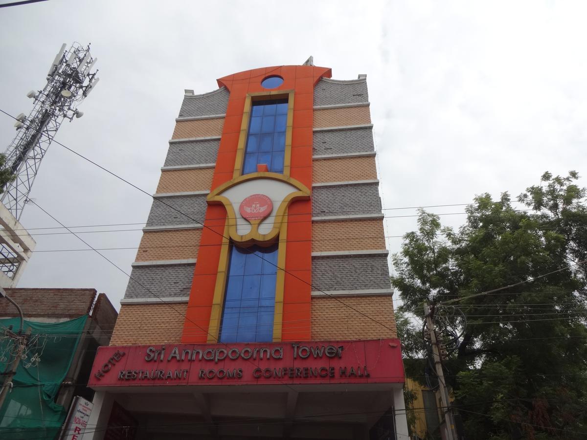 Hotel Sri Annapoorna Tower Madurai Exterior foto